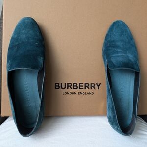 Burberry London Essentials Mormont Loafer - Women's - Dark Teal - US 37